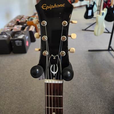 Vintage 1965 Epiphone (Kalamazoo) Granada E444T Thinline Archtop Electric Guitar - Sunburst with Gibson Case image 6