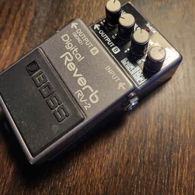 Boss RV-2 Digital Reverb (Dark Gray Label) 1987 - 1989 - Gray image 2