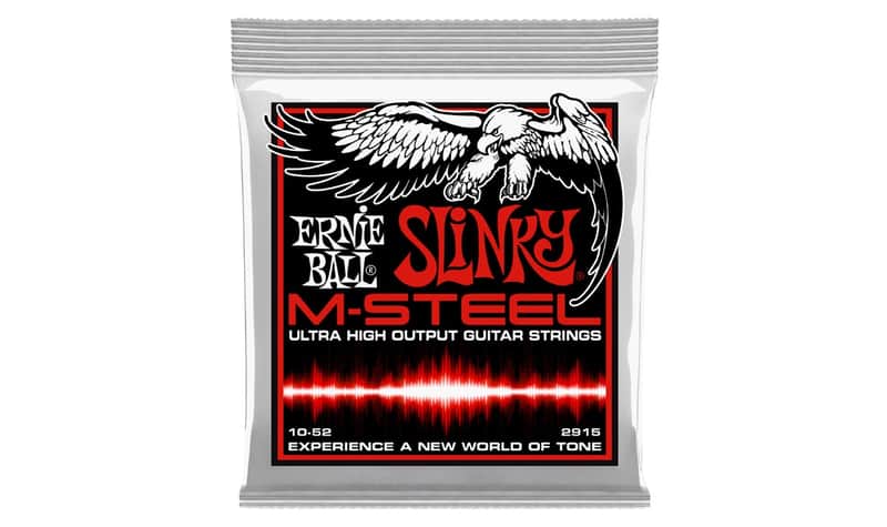 Skinny Top Hvy-Bttm Slinky M-Steel Elect-Guitar 10-52 Set Maraging-Stl Hex-Core Super Cobalt Alloy Wound Set Ultra High-OP/Fatigue-Resistant image 1