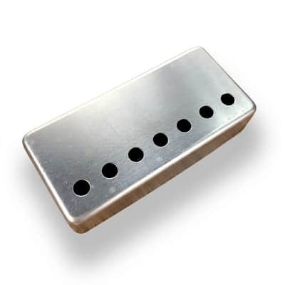 7-String Humbucker Cover - 61.2mm (2 13/32 in / 2.409 in) - Nickel Silver Raw - GP-HNSR61.2