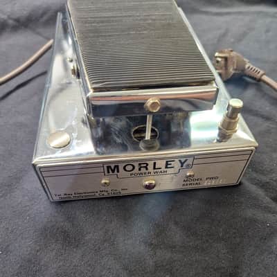 Morley Power Wah PWO 1970s - Silver image 3