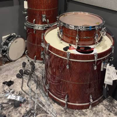 Tama Star Mahogany 6pc Drum Set 2020 Quilted Natural Waterfall Sapele 2020 image 5