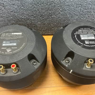 Meyer Sound MSL4 —PAIR - MS-2010A High frequency drivers image 2