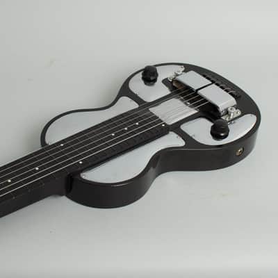 Rickenbacker Model B-6 Lap Steel Electric Guitar (1938), ser. #C-2198, original black hard shell case. image 7