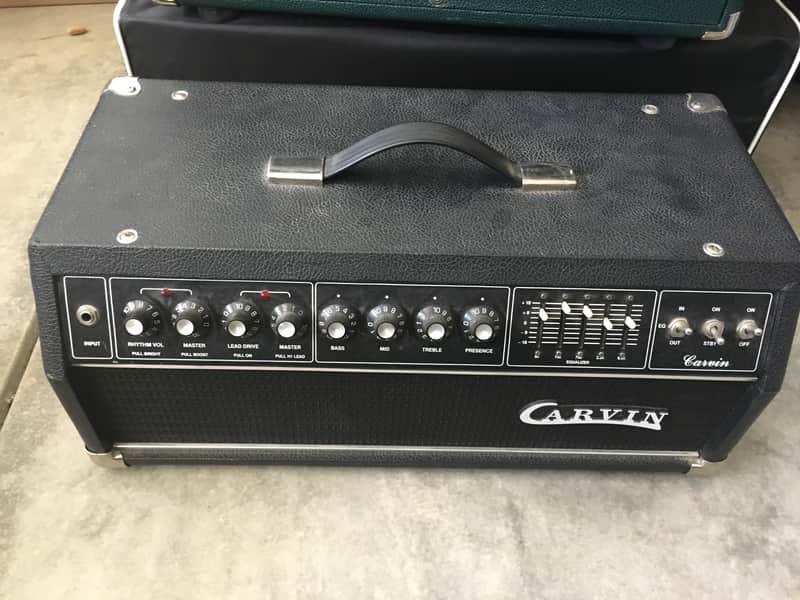 Carvin X100 1980's Tube Guitar Amp Head image 1