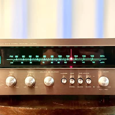 🎶✨ Onkyo TX-220 Vintage Stereo Receiver w/ Original Wood Case — Serviced, Cleaned, All Functions Working + New STK016 Outputs image 1