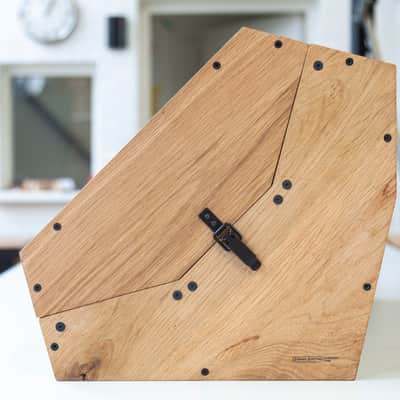 2 Many Synths Solid Oak 9U 104HP Eurorack case with lid! image 6