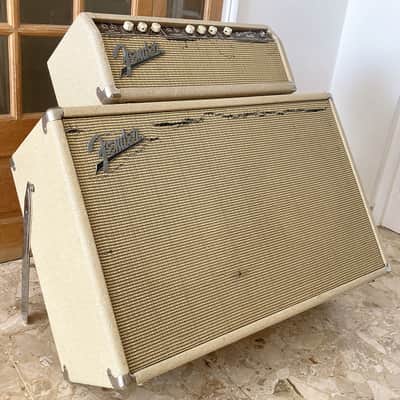 Fender Bassman 6G6-B - Brownface 1963 - Blond image 4