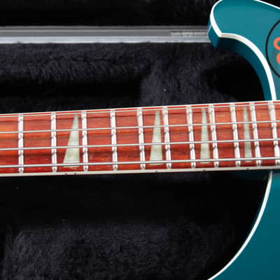 2004 Rickenbacker 4003 Turquoise Rare Color OHSC Paperwork All Original image 5