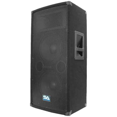 Pair Dual 10" PA DJ Speakers 600 Watts ~Pro Audio Band image 4