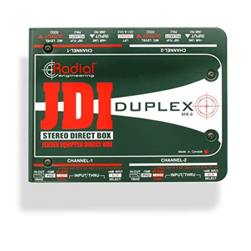 Radial JDI Duplex mk4 Stereo Direct Box image 1