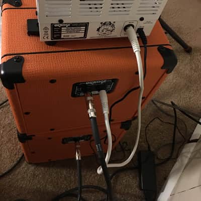 Orange MT20 Micro Terror Mini Full Stack with Two PPC108s and NOS Tubes image 2