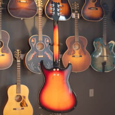 Mosrite Gospel Sunburst Electric Guitar image 5