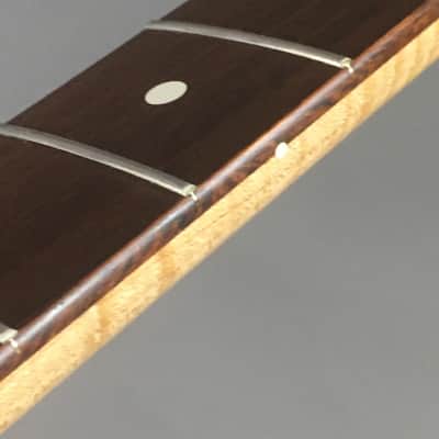 Ultra Rare Vintage Fender Lefty Stratocaster Neck 2003 Strat Rosewood Super Flame Maple 🍁 image 8