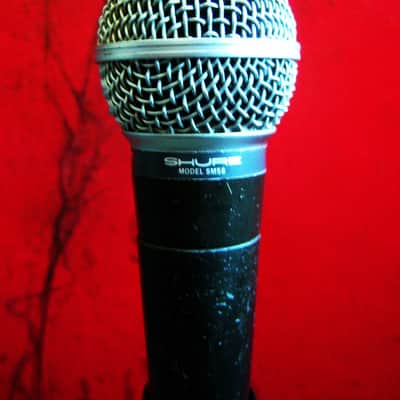 Vintage 1980's USA Shure SM58 Handheld Cardioid Dynamic Microphone Low Z w mic clip image 8