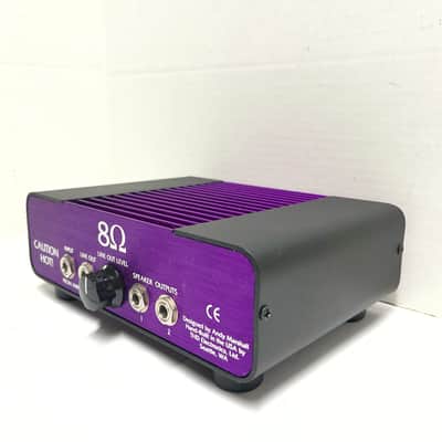 THD Hot Plate Power Reactive Attenuator 8 Ohm Purple Volume Control Load Box Amp Power Soak w Manual image 8