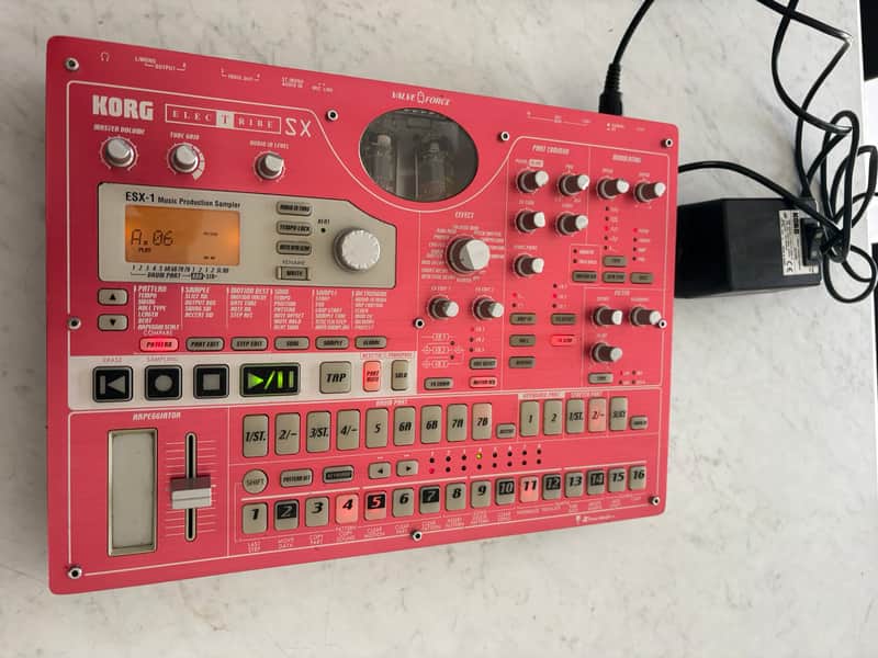 Korg Electribe-SX ESX-1 Music Production Sampler 2000s - Red image 1