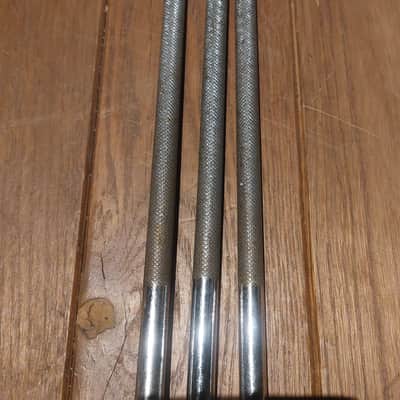 Gretsch Stop Sign floortom legs, 3× - Chrome image 3