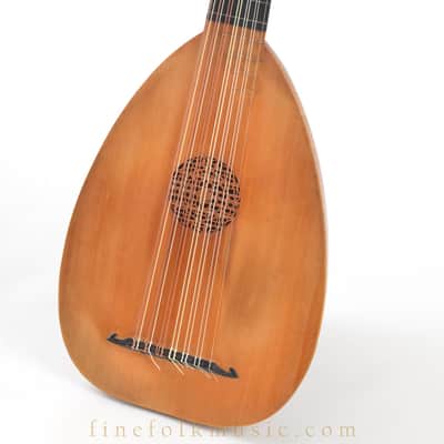 Bohr 7-course Renaissance lute 1977 image 3