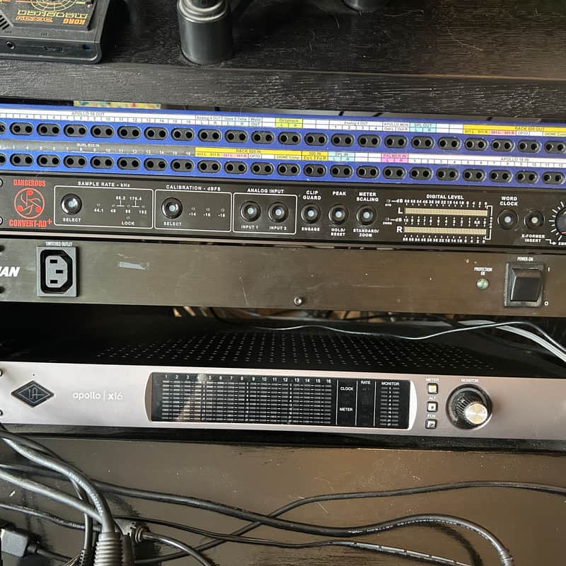 2018 – Present Universal Audio Apollo x16 Thunderbolt 3 Audio …