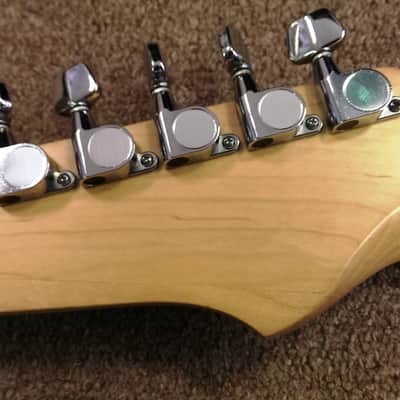 80’s Cimar/Ibanez V Shape Electric Guitar, Blue, Humbuckers, Maple, Your First? image 9