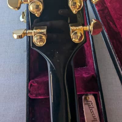 Gibson Custom Shop 1960 Reissue Les Paul Custom Black Beauty 50th Anniversary Gold Book 2010 - Black image 6