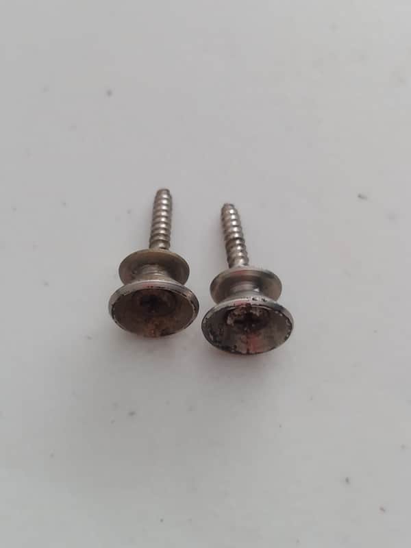 1960's Fender Strap Buttons with Screws (M-98) image 1