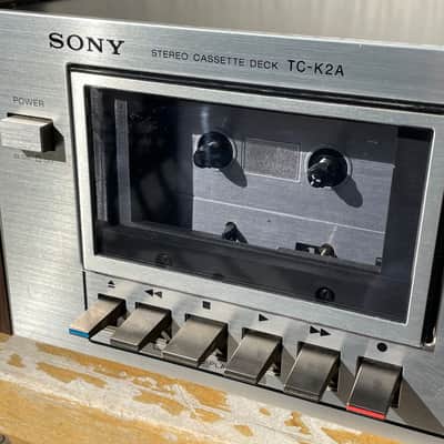 Vintage Sony TC-K2A Stereo Cassette Deck For Parts Or Repair image 2