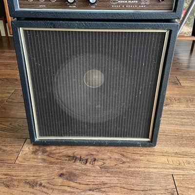 See Video! Vintage 1960s Teisco Checkmate 23 Bass + Organ Amplifier vox farfisa image 8
