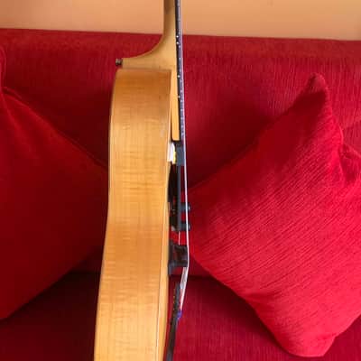 Dale Unger's American Archtop VINTAGE, OVAL, 7 STRING, American Dream 1996 - Natural Bird's Eye Maple image 9