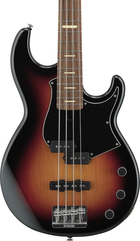 Yamaha BBP34 Japan 4-String Bass Guitar, Rosewood Fingerboard, Vintage Sunburst image 1