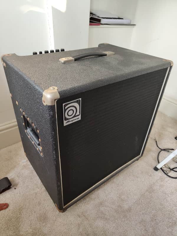 Ampeg BA-115HPT 220-Watt 1x15" Bass Combo 2000s - Black image 1