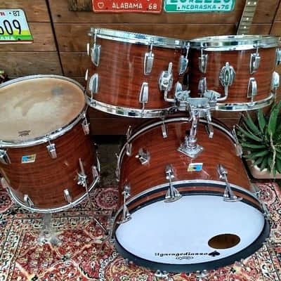 LUDWIG Big Beat 1976 Mahogany Cortex. Vintage. image 2