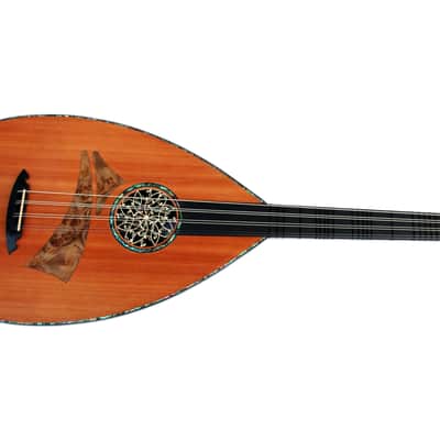 Special Turkish Louta Lute Lavta String Musical Instrument MUL-4 By Miras image 2