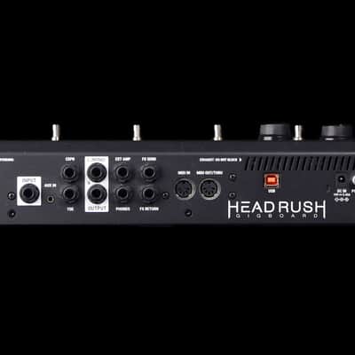 Headrush Gigboard Multi-Effect Unit/Amp Modeler 2018 - Black image 2