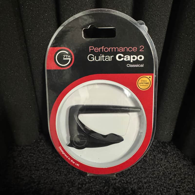 G7th Performance 2 Classical Guitar Capo - Black image 1