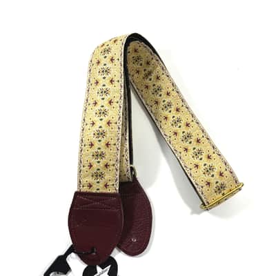 Souldier Guitar Strap (soldier) Persian Gold Handmade - Fabric image 1