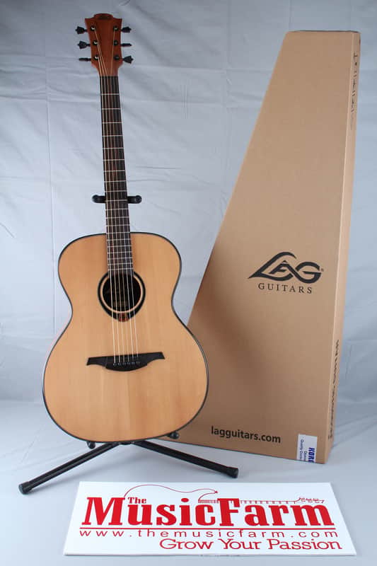 Lag Tramontane T66A Auditor Acoutic Guitar Natural image 1