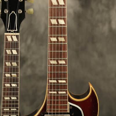 1959 Gibson Double Mandolin EMS-1235 Doubleneck w/factory Bigsby Sunburst image 4