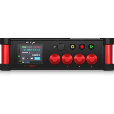 Behringer FLOW 4V Digital Audio Mixer and Field Recorder with Wireless Remote Control image 2