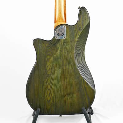 Offbeat Guitars "Priscilla" Bass in Avocado Metallic Relic, EMG Geezer Butler PJ PUs, Gotoh Hardware image 4