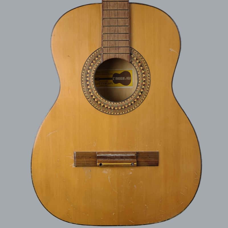 Giuseppe Miroglio & Figli Classical Guitar - Made in Catania, Italy c. 1950 - SOLD AS-IS image 1