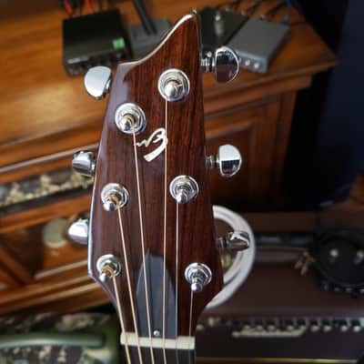 Breedlove SC20/W | 1990's Serial No. 2465 | Highly Figured Flamed Walnut | Signed Steve Henderson image 7