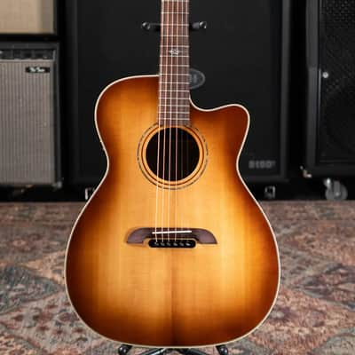 Alvarez Yairi FY70ce Acoustic/Electric Guitar - Shadowburst with Hardshell Case image 3