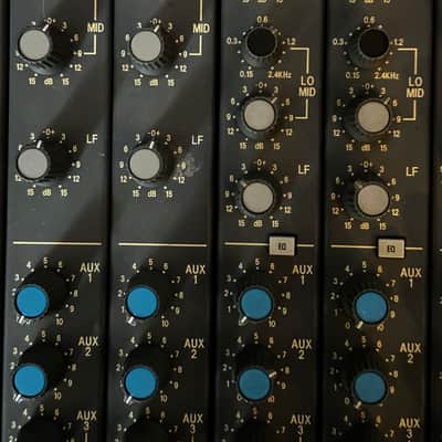 Soundcraft Delta 200 16 CH - modified / Jim Williams Late 80s / early 90s - Dark Grey image 12