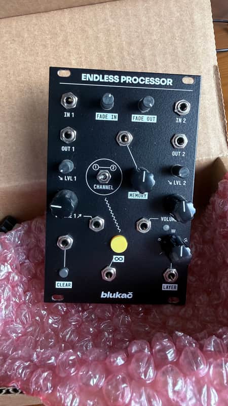 Blukač Endless Processor Eurorack Module 2022 - Present - Black image 1