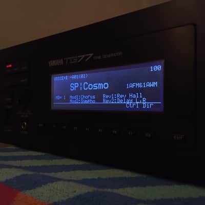 New black display for Yamaha Tg77 image 5