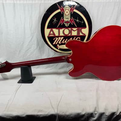 Gibson ARTLARDNH1 Limited Edition Trini Lopez ES-335 Semi-Hollowbody Guitar with Case - #68 of 250 2014 - Cherry image 8