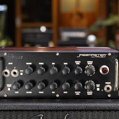 Fender Jazzmaster Ultralight 2-Channel 250-Watt 1x12" Guitar Amp Half Stack 2006 - 2011 - Sunburst / Black image 15