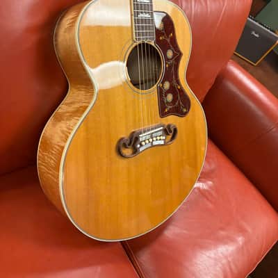 1998 Gibson SJ-200 Natural OHSC image 2